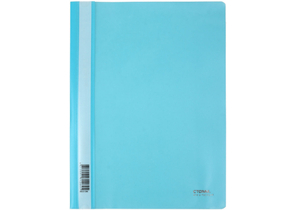 Папка-скоросшиватель пластиковая А4 «Стамм», толщина пластика 0,18 мм, бирюзовая