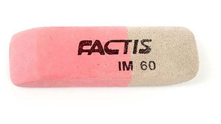Ластик Factis IM 60, 45*14*7 мм (цена за 1 шт.)