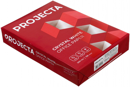 Бумага офисная Projecta, А4 (210*297 мм), 80 г/м2, 500 л.