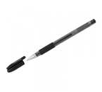 Ручка гелевая OfficeSpace TC-Grip, корпус тонированный черный, стержень черный