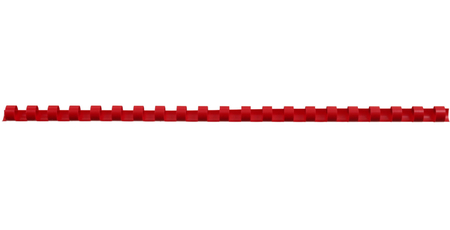 Пружина пластиковая OfficeSpace (10), 10 мм, красная