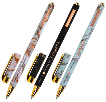 Ручка шариковая Bruno Visconti Carrara, корпус ассорти, стержень синий Ручка шариковая Bruno Visconti Carrara, корпус ассорти, стержень синий