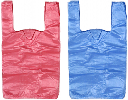 Пакет-майка «Феникс», 25+12*45 см, 10 мкм, 100 шт., ассорти