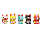 Фигурка сувенирная деревянная «Котята», 4 см, ассорти