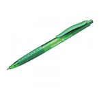 Ручка шариковая автоматическая Schneider Suprimo, корпус зеленый, стержень зеленый