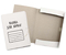 Папка картонная на завязках «Папка для бумаг», А4, ширина корешка 15 мм, плотность 260 г/м2, немелованная белая