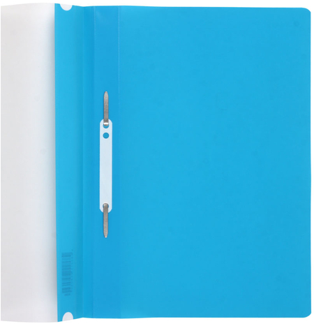 Папка-скоросшиватель пластиковая А4 OfficeSpace, толщина пластика 0,16 мм, голубая Папка-скоросшиватель пластиковая А4 OfficeSpace, толщина пластика 0,16 мм, голубая