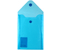 Папка-конверт пластиковая на кнопке Brauberg Small-Size А6, толщина пластика 0,18 мм, синяя