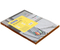 Обложки для переплета пластиковые OfficeSpace, А4, 100 шт., 150 мкм, прозрачно-желтые