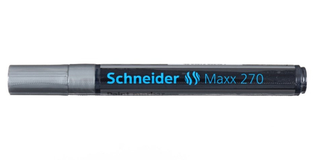 Маркер лаковый Sсhneider Maxx 270, серебристый Маркер лаковый Sсhneider Maxx 270, серебристый