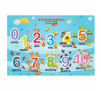 Клеенка для уроков труда Brauberg Kids, 50×35 см, Numbers