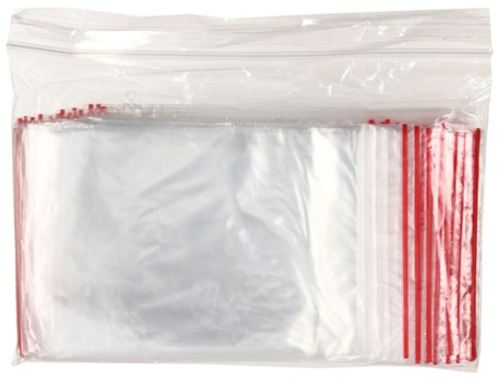 Пакет упаковочный с застежкой (ZipLock) Aviora, 100*150 мм, 100 шт., 35,1 мкм