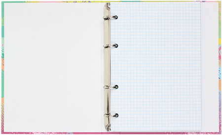 Тетрадь общая А5, 80 л. на кольцах Prof-Press, 165*215 мм, клетка, «Кеды и цветы» Тетрадь общая А5, 80 л. на кольцах Prof-Press, 165*215 мм, клетка, «Кеды и цветы»