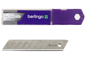 Лезвия для ножей Berlingo SK-5, ширина лезвия 18 мм, 10 шт. Лезвия для ножей Berlingo SK-5, ширина лезвия 18 мм, 10 шт.