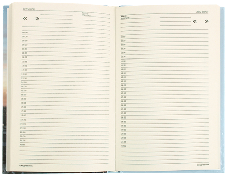 Ежедневник недатированный «Европейский город» (А5), 134*206 мм, 128 л.