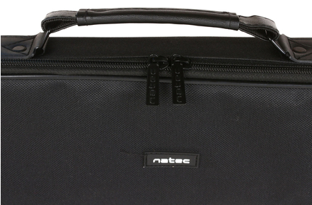Сумка для ноутбука Natec Impala, 455*345*65 мм, черная, диагональ 17,3 дюйма Сумка для ноутбука Natec Impala, 455*345*65 мм, черная, диагональ 17,3 дюйма