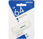 Флеш-накопитель SmartBuy Scout (2.0), 64 Gb, корпус белый