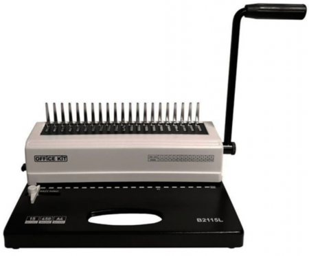 Перфобиндер Office Kit B2115L, формат брошюры А4 Перфобиндер Office Kit B2115L, формат брошюры А4