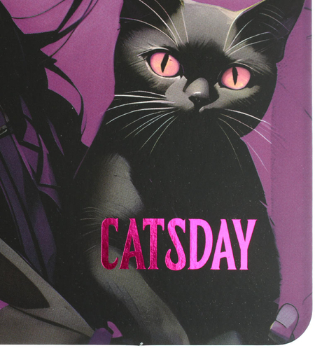 Тетрадь общая А5, 100 л. на кольцах Meshu, 160*215 мм, клетка, Catsday