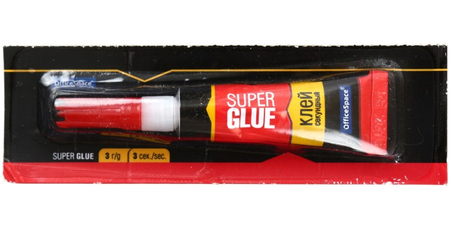 Клей секундный Super Glue, 3 г Клей секундный Super Glue, 3 г