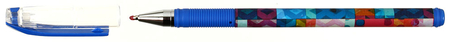 Ручка шариковая ErichKrause ColorTouch, Patchwork, стержень синий