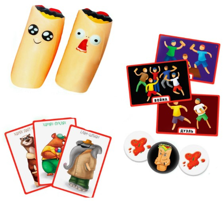 Игра настольная для детей на реакцию «Бешеная шавуха», 6 игроков, 7+ Игра настольная для детей на реакцию «Бешеная шавуха», 6 игроков, 7+