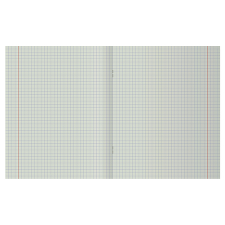 Тетрадь общая А4, 80 л. на скобе BG Office, 205*295 мм, клетка, ассорти