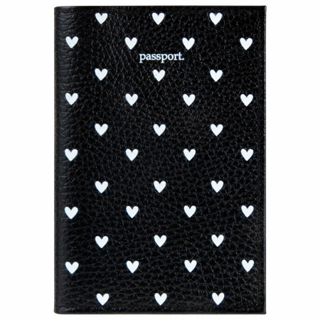 Обложка для паспорта Brauberg, 95*140 мм, «Сердечки»