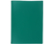 Папка-скоросшиватель пластиковая с пружиной inФормат, толщина пластика 0,5 мм, зеленая