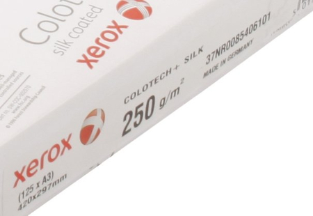 Бумага офисная Xerox Colotech+ Silk coated, А3 (297*420 мм), 250 г/м2, 125 л.