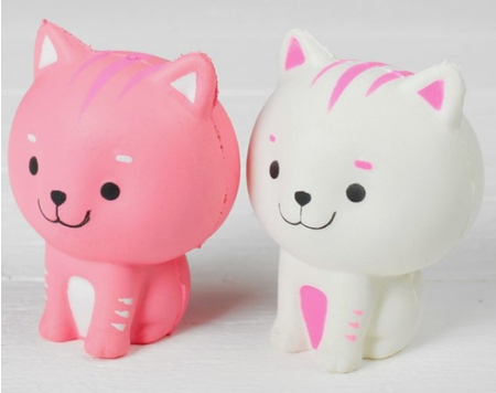 Игрушка-антистресс «Мялка», 8*6 см, «Киска», ассорти