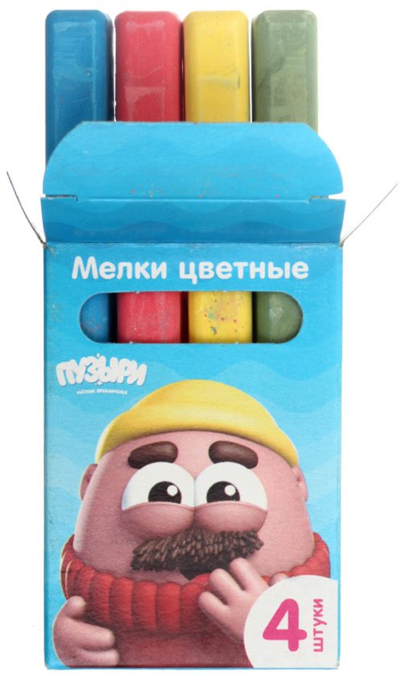 Мел цветной «Пузыри», 4 шт. Мел цветной «Пузыри», 4 шт.