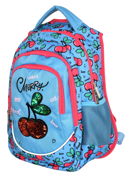 Рюкзак школьный Schoolformat Soft 3 22L, 280*380*120 мм, Cherries