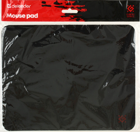 Коврик игровой для мыши Defender Black, 200*250*2 мм, черный Коврик игровой для мыши Defender Black, 200*250*2 мм, черный