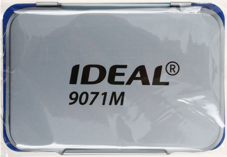 Подушка штемпельная настольная Ideal 9071M, 90*56 мм, синяя Подушка штемпельная настольная Ideal 9071M, 90*56 мм, синяя
