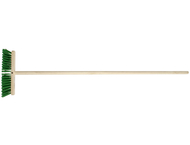 Щетка для пола с деревянным черенком