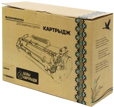 Тонер-картридж White Cartridge 113R00667, черный, ресурс 3500 страниц