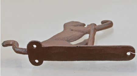 Вешалка для ключей декоративная, 12*17 см, 2 крючка, «Кот» Вешалка для ключей декоративная, 12*17 см, 2 крючка, «Кот»