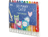 Мелки восковые M&G So Many Cats