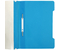Папка-скоросшиватель пластиковая А4 «Бюрократ», толщина пластика 0,16 мм, голубая