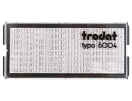 Касса символов для самонаборных штампов Trodat typo 6004 Касса символов для самонаборных штампов Trodat typo 6004