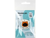 Значок деревянный Meshu Значок деревянный Meshu