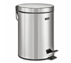 Ведро-контейнер для мусора с педалью Laima Classic, 12 л, нержавеющая сталь