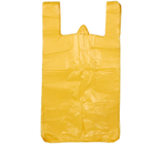 Пакет-майка «Феникс», 35+20×65 см, 15 мкм, 100 шт., желтый