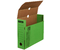 Короб архивный из гофрокартона OfficeSpace, корешок 75 мм, 320*250*75 мм, зеленый