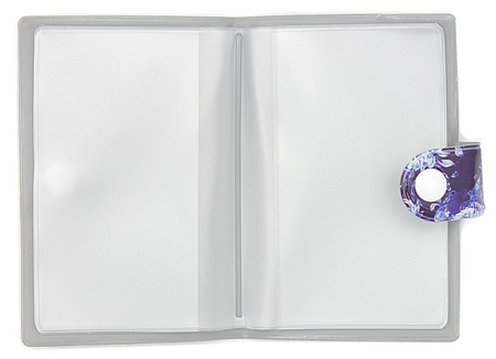 Визитница сувенирная «Феникс Презент», 140*102 мм, 1 карман, 10 листов, «Сказочные птицы»