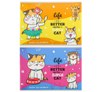 Альбом для рисования А4 Prof-Press, 40 л., «Забавный котенок», ассорти