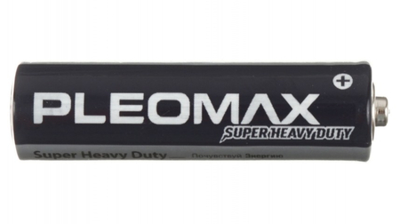 Батарейка солевая Samsung Pleomax, AA, R6, 1.5 V Super Heavy Duty