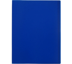 Папка пластиковая на 30 файлов «Стамм.», толщина пластика 0,5 мм, синяя