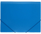 Папка пластиковая на резинке OfficeSpace, толщина пластика 0,5 мм, синяя